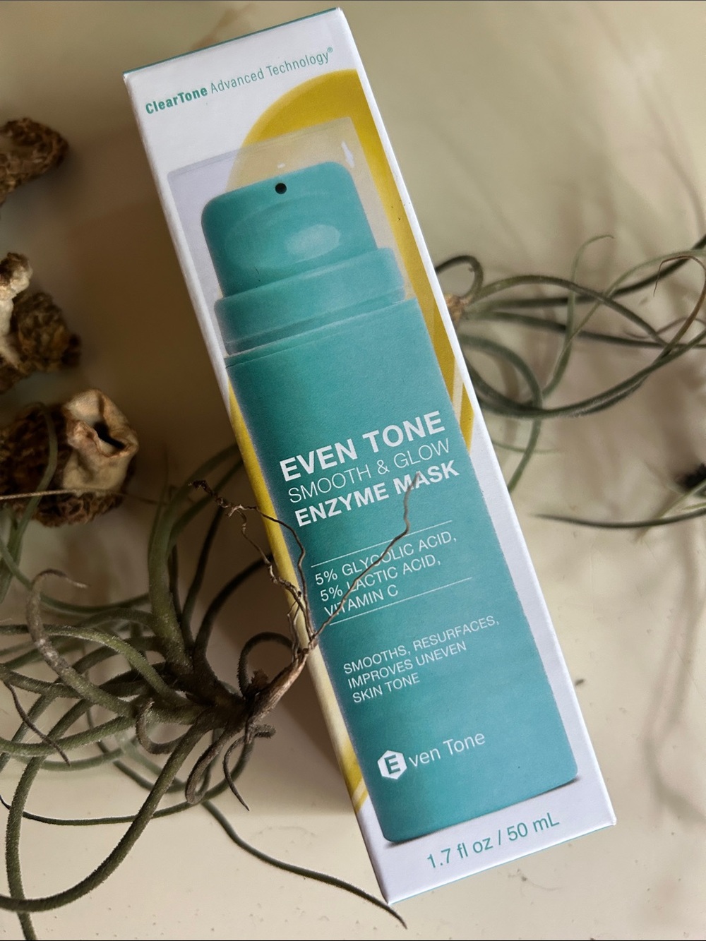 Even Tone Smooth & Glow Enzyme Mask — Teal | Even Tone